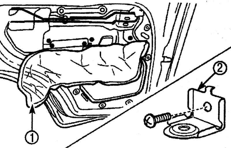 Регулировка фиксатора замка двери багажника дэу матиз с 1997 г.в.