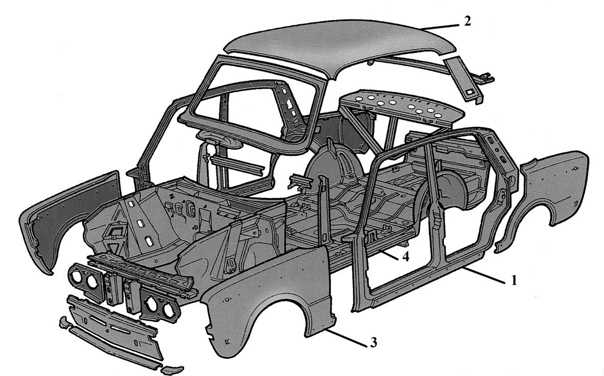 Снятие и установка элементов передней части кузова | передняя часть кузова | daewoo matiz