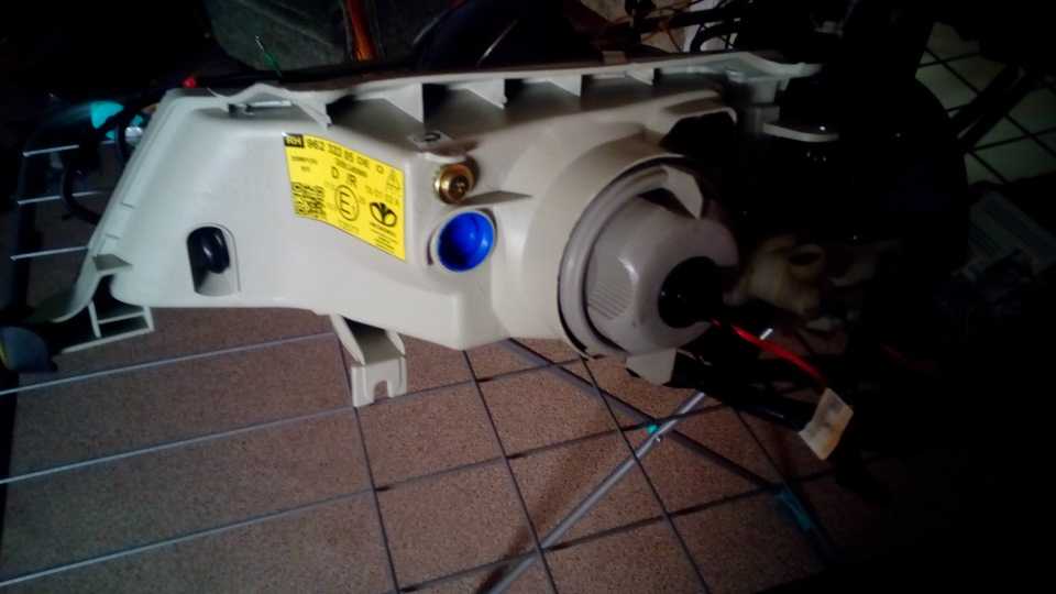 Регулятор управления световых пучков (дополнительное оборудование) део нексия