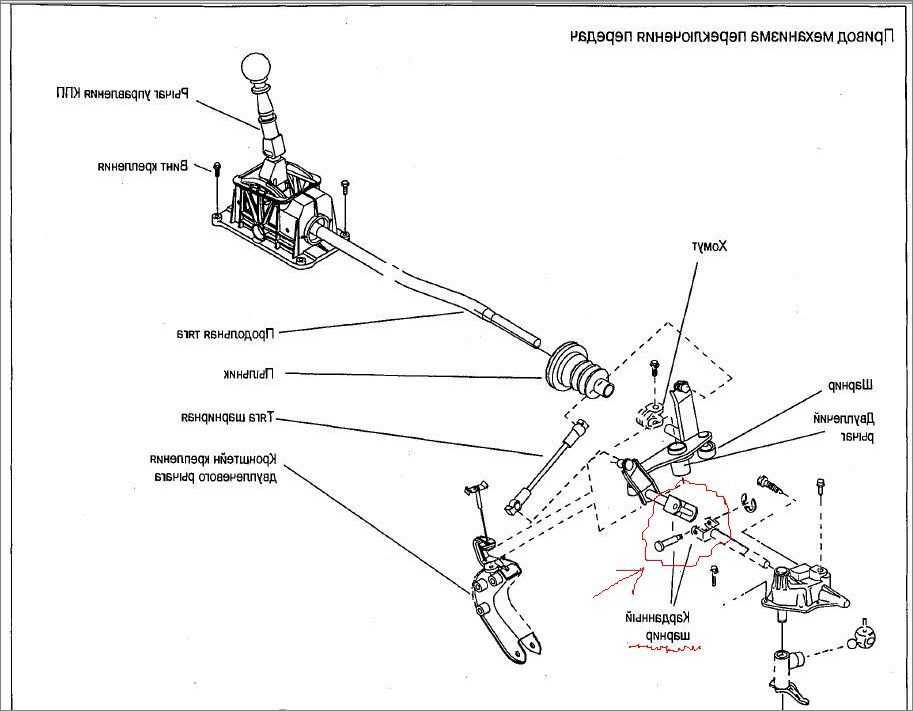 Ремонт вторичного вала шевроле ланос/ дэу ланос с 1997 г.в.