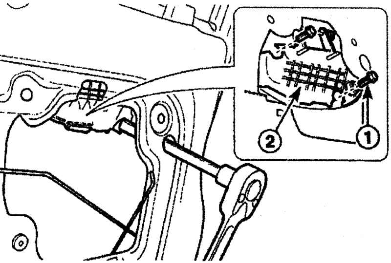 Руководство по ремонту daewoo matiz (дэу матиз) 1997 г.в. 10.9.3 снятие и установка элементов передней части кузова