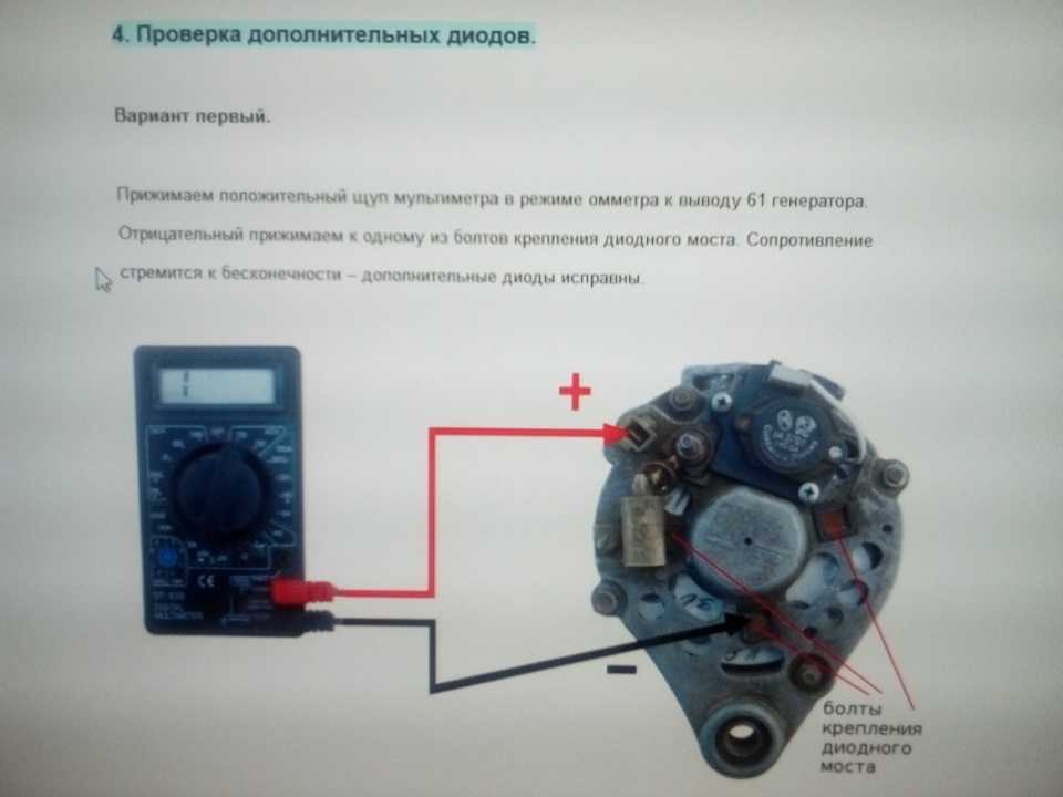 Признаки неисправности генератора дэу матиз