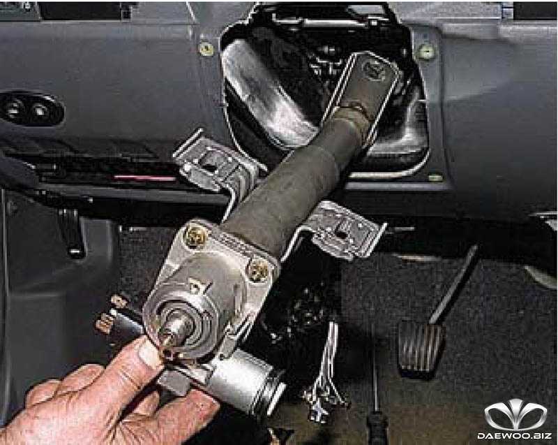Chevrolet lanos рулевая колонка шевроле ланос снятие замена ремонт купить цена