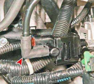 Chevrolet lanos: снятие, установка и проверка клапана продувки адсорбера - двигатель - руководство по ремонту, обслуживанию, эксплуатации автомобиля chevrolet lanos